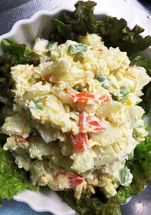 ハヤト瓜 のポテトサラダ-レシピのメイン写真