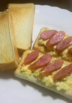 パパの簡単玉子サンドイッチ♪-レシピのメイン写真