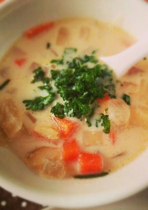 残り野菜のミルクスープ-レシピのメイン写真