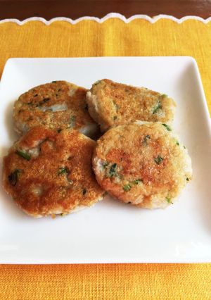 簡単！もっちもちのれんこん焼き-レシピのメイン写真