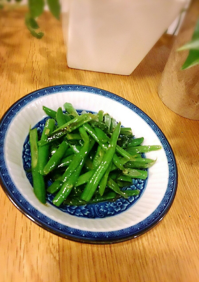 いんげんと大葉の炒めもの-レシピのメイン写真