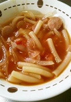 とまと色noスープマカロニ-レシピのメイン写真