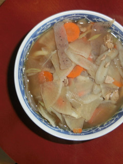 豚肉入りのけんちんうどん-レシピのメイン写真