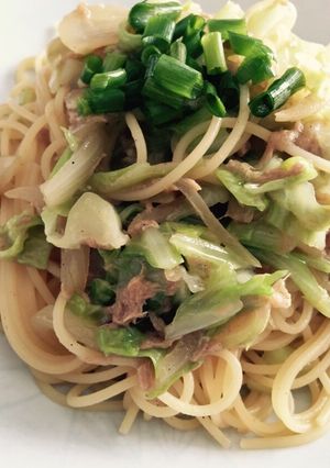キャベツとツナの和風パスタ☆-レシピのメイン写真