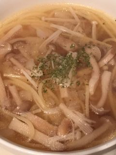 ずぼら和風スープパスタ-レシピのメイン写真