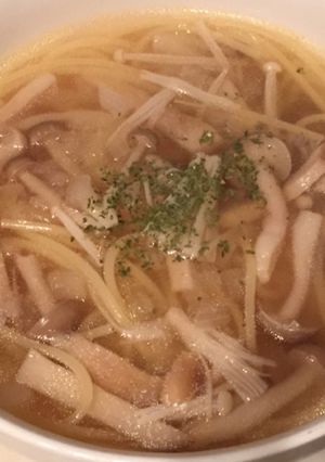 ずぼら和風スープパスタ-レシピのメイン写真