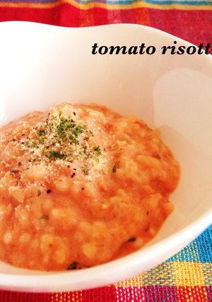 ランチに♡トマトミルクチーズリゾット-レシピのメイン写真