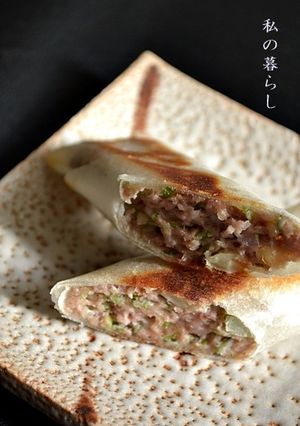 豚ひき肉とナッツの春巻き-レシピのメイン写真
