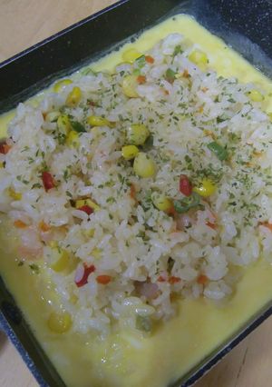 フライパンでオムライス-レシピのメイン写真