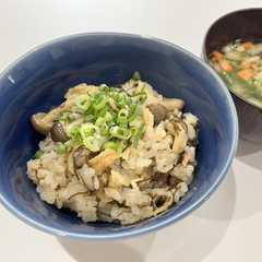 A picture of ほっこり♡もずくの炊き込みご飯.