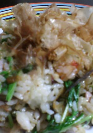シャキうま和風梅チャーハン-レシピのメイン写真