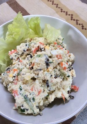 ポテサラ風豆腐サラダ-レシピのメイン写真