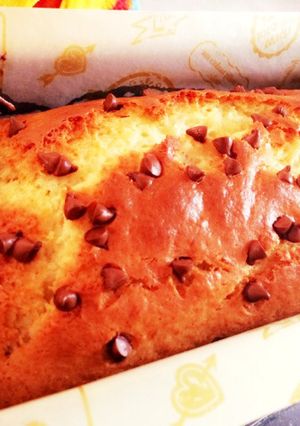 チョコチップ入り バナナパウンドケーキ-レシピのメイン写真