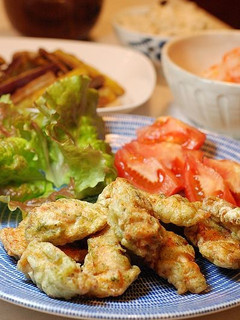 ささ身でサクサク♪青のり天-レシピのメイン写真