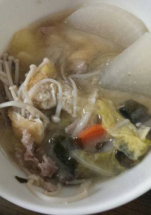 10品目入り 具たくさん よくばり豚汁-レシピのメイン写真