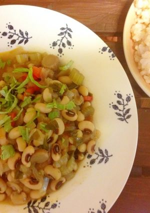 ブラックアイドピーズ: vegan-レシピのメイン写真
