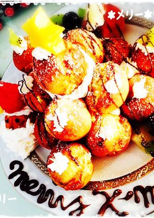 クリスマスケーキ＊プチカステラツリー＊-レシピのメイン写真