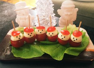 簡単ミニトマトとチーズのサンタカプレーゼ-レシピのメイン写真
