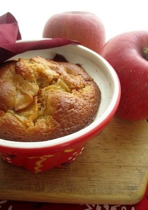 リンゴのヘルシーケーキ（ノンオイル）-レシピのメイン写真