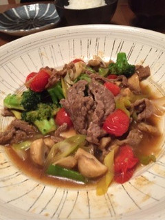 牛肉の和風カレー炒め-レシピのメイン写真