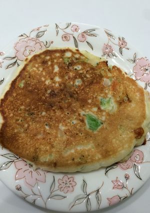 ランチにぴったり！具沢山パンケーキ-レシピのメイン写真