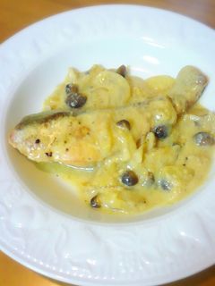 鮭の豆乳クリーム煮-レシピのメイン写真