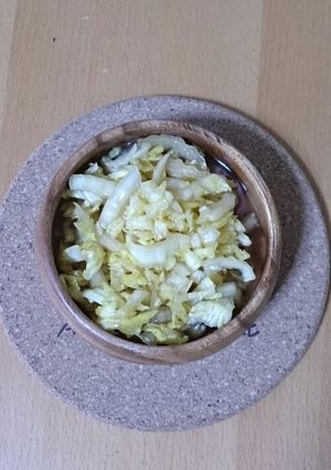 白菜のゆずポン和え♪-レシピのメイン写真