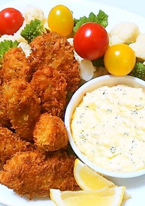 牡蠣フライ☆衣付けと揚げ方のコツ-レシピのメイン写真