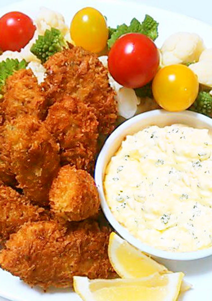 牡蠣フライ☆衣付けと揚げ方のコツ-レシピのメイン写真