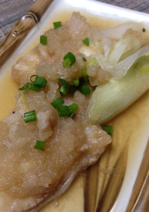 揚げない♪お魚(カスべ)のみぞれ煮-レシピのメイン写真