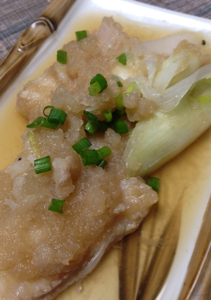揚げない♪お魚(カスべ)のみぞれ煮-レシピのメイン写真