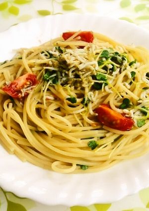 ☺しらすとプチトマトの柚子胡椒パスタ☺-レシピのメイン写真