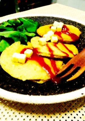 【15分】もちもち♡じゃがいもパンケーキ-レシピのメイン写真