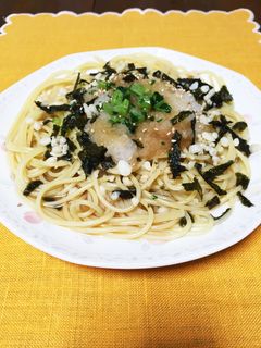 簡単!和風!大根おろしのパスタ!-レシピのメイン写真