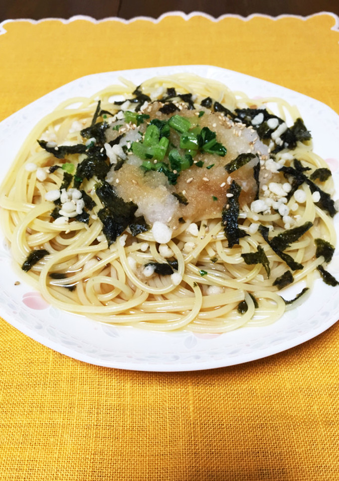 簡単！和風！大根おろしのパスタ！-レシピのメイン写真