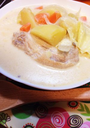 ♪はふはふぅ〜^_^あったまる豆乳ポトフ-レシピのメイン写真
