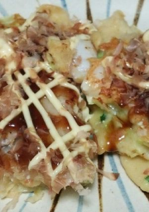 お家で食べる具だくさんのお好み焼き-レシピのメイン写真