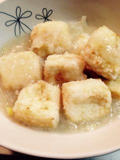 揚げ出し豆腐みぞれあんかけ風-レシピのメイン写真