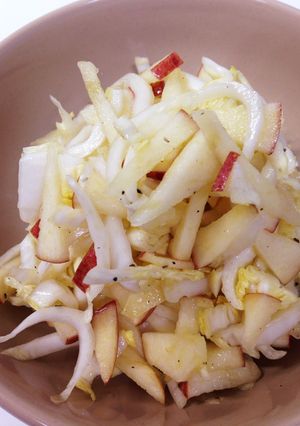 白菜とりんごのさっぱりサラダ-レシピのメイン写真