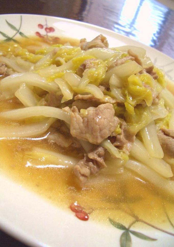 ごはんに合う☆白菜のオイスターソース炒め-レシピのメイン写真