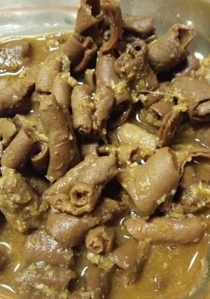簡単、豚ホルモンの煮込み-レシピのメイン写真