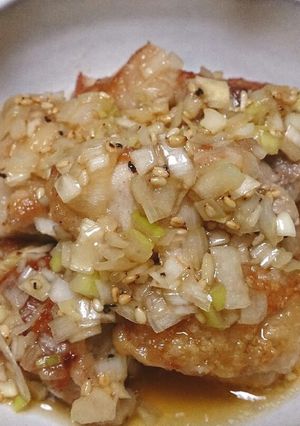 鶏もも肉のネギ塩だれ焼き-レシピのメイン写真