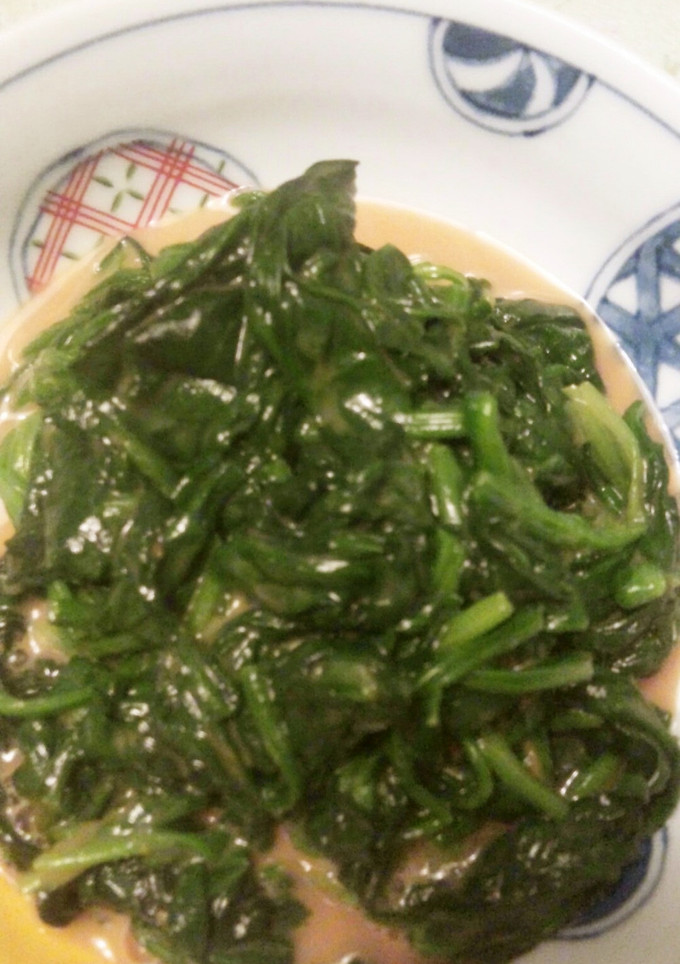 ほうれん草のスキッピー和え-レシピのメイン写真