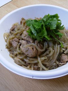 糸こんにゃくと豚肉炒め煮-レシピのメイン写真