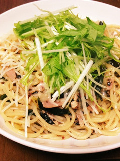 あっさり美味しい⭐ゆかりバターパスタ-レシピのメイン写真