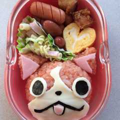 รูปของ 妖怪ウォッチジバニャン弁当