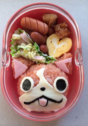妖怪ウォッチジバニャン弁当-レシピのメイン写真