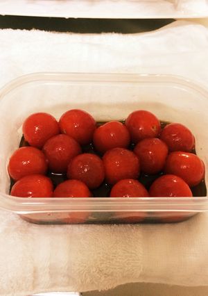 ミニトマトの出汁浸し-レシピのメイン写真