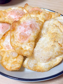 残った餃子の皮de明太モチーズ揚げ♪-レシピのメイン写真