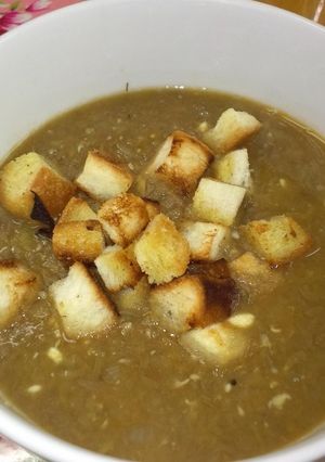 ドイツ料理:レンズ豆のスープ-レシピのメイン写真